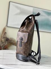 Louis Vuitton LV Backpack Christopher MM Monogram Black 38 x 44 x 21 cm - 4