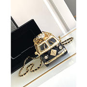 Chanel Mini Van Style Hard Dinner Bag 16x9x8cm - 5