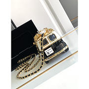 Chanel Mini Van Style Hard Dinner Bag 16x9x8cm - 3