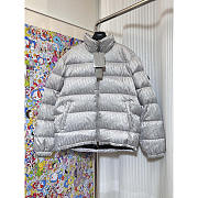 Dior Grey Unisex Down Jacket - 1