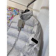 Dior Grey Unisex Down Jacket - 3