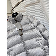 Dior Grey Unisex Down Jacket - 4