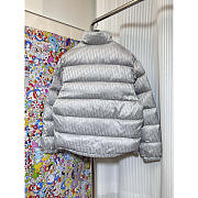 Dior Grey Unisex Down Jacket - 5