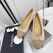 Chanel Flat Ballerina Beige - 1