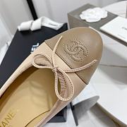 Chanel Flat Ballerina Beige - 5