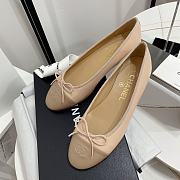 Chanel Flat Ballerina Beige - 3