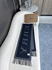 Burberry Navy Blue Scarf - 3