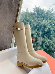 Hermes Jumping Boot White Silver - 1