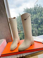 Hermes Jumping Boot White Silver - 2