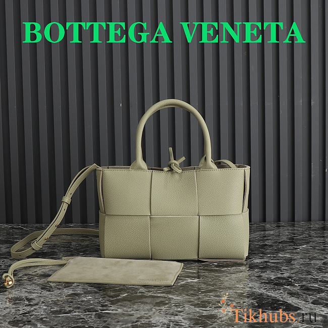 Bottega Veneta Mini Arco Taupe Tote Bag 25x16x8cm - 1