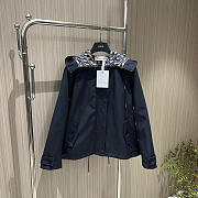 Dior Hooded Jacket Dior Oblique Blue - 1