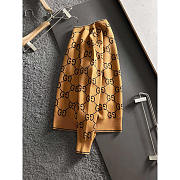 Gucci GG Wool Jacquard Sweater Camel And Black - 2