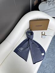 Burberry Blue Scarf 180x30cm - 3