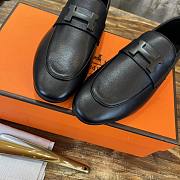 Hermes Black Loafer  - 2