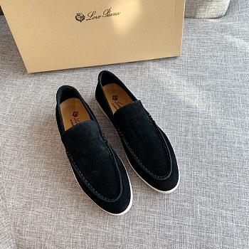 Loro Piana Black Loafer