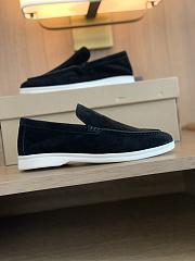 Loro Piana Black Loafer - 3