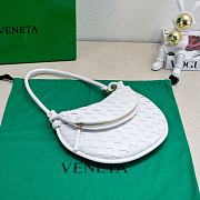 Bottega Veneta Small Bag Gemelli White 24.5x7x19cm - 3