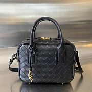 Bottega Veneta Small Top Handle Black 23.5x17.5x9cm - 1