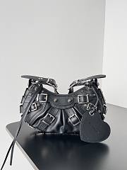 Balenciaga Le Cagole XS Shoulder Bag Black Buckles 25.9x16x9.9cm - 1