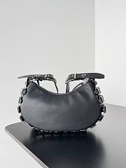 Balenciaga Le Cagole XS Shoulder Bag Black Buckles 25.9x16x9.9cm - 6