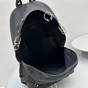 Balenciaga Explorer Backpack Black Piercings 34.7x47x20cm - 4