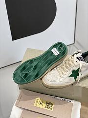 Golden Goose Deluxe Superstar White Green - 5