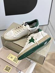 Golden Goose Deluxe Superstar White Green - 3