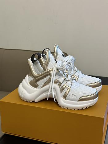 Louis Vuitton LV Archlight Sneaker White Gold 