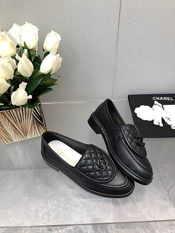 Chanel Mocasines Black Loafers 02