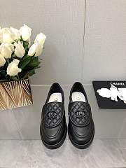 Chanel Mocasines Black Loafers 02 - 5