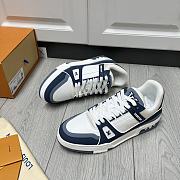 Louis Vuitton LV Trainer Navy Blue Sneaker - 2