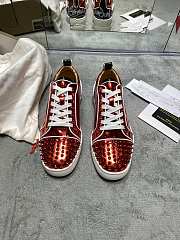 Christian Louboutin Sneaker Red Patent  - 1