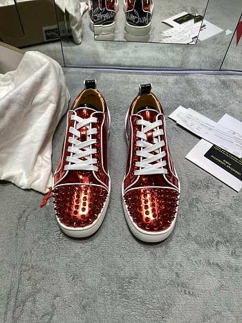 Christian Louboutin Sneaker Red Patent 