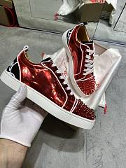 Christian Louboutin Sneaker Red Patent  - 2
