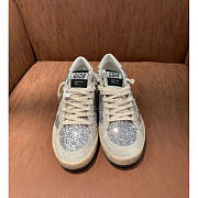 Golden Goose Ball Star Sneakers Silver - 5