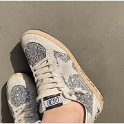 Golden Goose Ball Star Sneakers Silver - 3