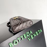 Bottega Veneta Long Clutch Andiamo With Handle Brown 31x13x3cm - 5