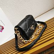 Prada Nappa Bag Black 21cm - 3