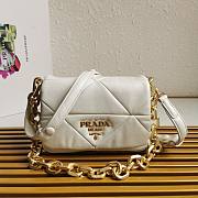 Prada Nappa Bag White 21cm - 1