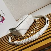 Prada Nappa Bag White 21cm - 4