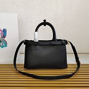 Prada Small Leather Handbag With Belt 28x18x10cm - 2