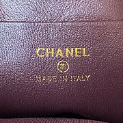 Chanel Backpack Mini Black Caviar Gold 18x13x9cm - 2
