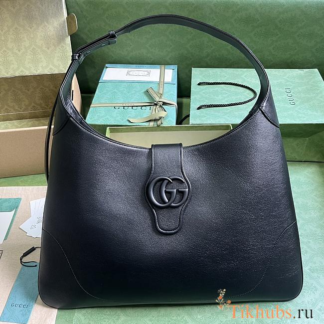 Gucci Aphrodite Large Shoulder Bag Black 46x30x2cm - 1