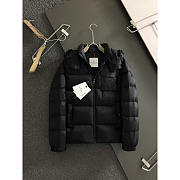 Moncler Hooded Puffer Jacket Black - 5