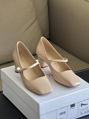 Dior Jolie Pump Beige Patent Calfskin 5cm - 1