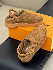 Louis Vuitton LV Aspen Platform Clog Cognac - 5