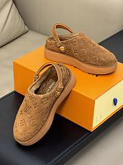 Louis Vuitton LV Aspen Platform Clog Cognac - 3