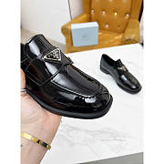 Prada Patent Leather Loafers Black - 4