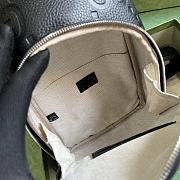 Gucci Jumbo GG Crossbody Bag Black 19x29x7cm - 6