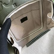 Gucci Jumbo GG Crossbody Bag Dark Green 19x29x7cm - 3